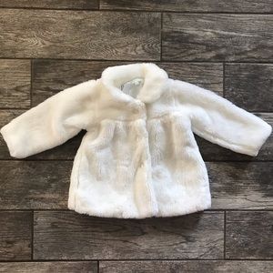 🖤 Faux Faur winter jacket 3t girls